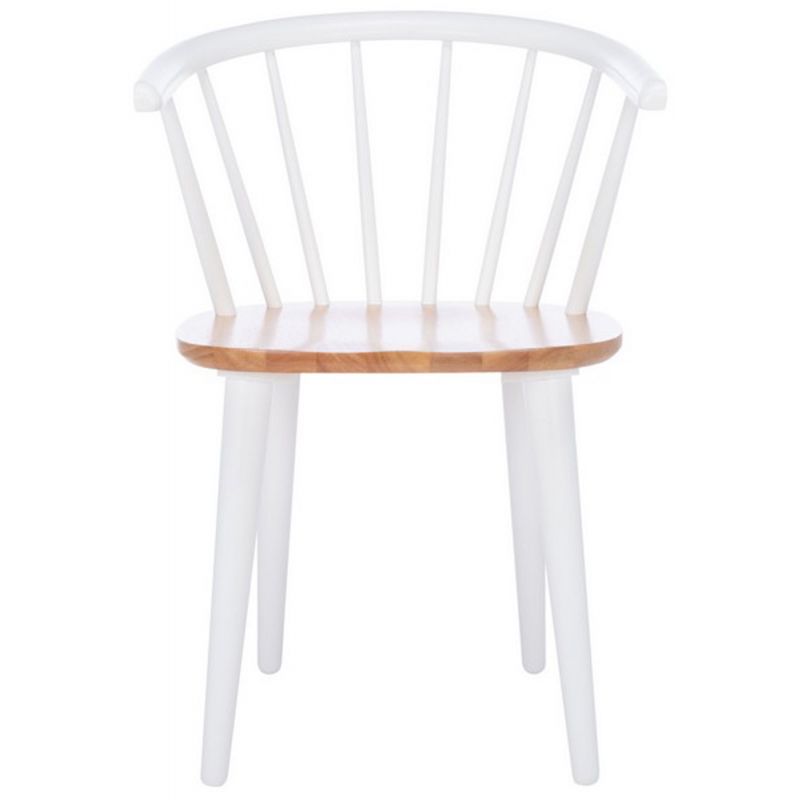 Safavieh - Blanchard Side Chair - Natural - White  (Set of 2) - AMH8512F-SET2