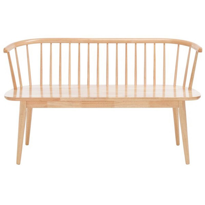 Safavieh - Blanchard Spindle Bench - Natural - BCH8500A