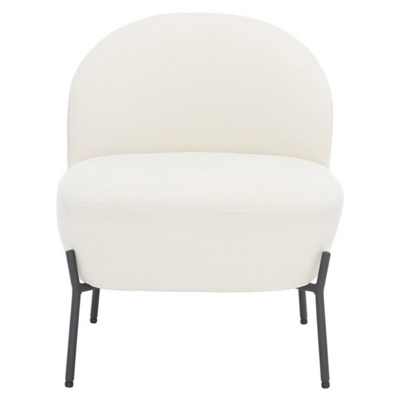 Safavieh - Brax Petite Slipper Chair - Creme - ACH5101A