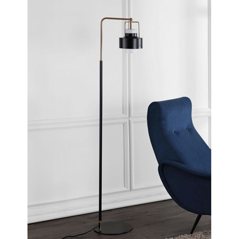 Safavieh - Brendon Floor Lamp - Black - Brass - FLL4039A