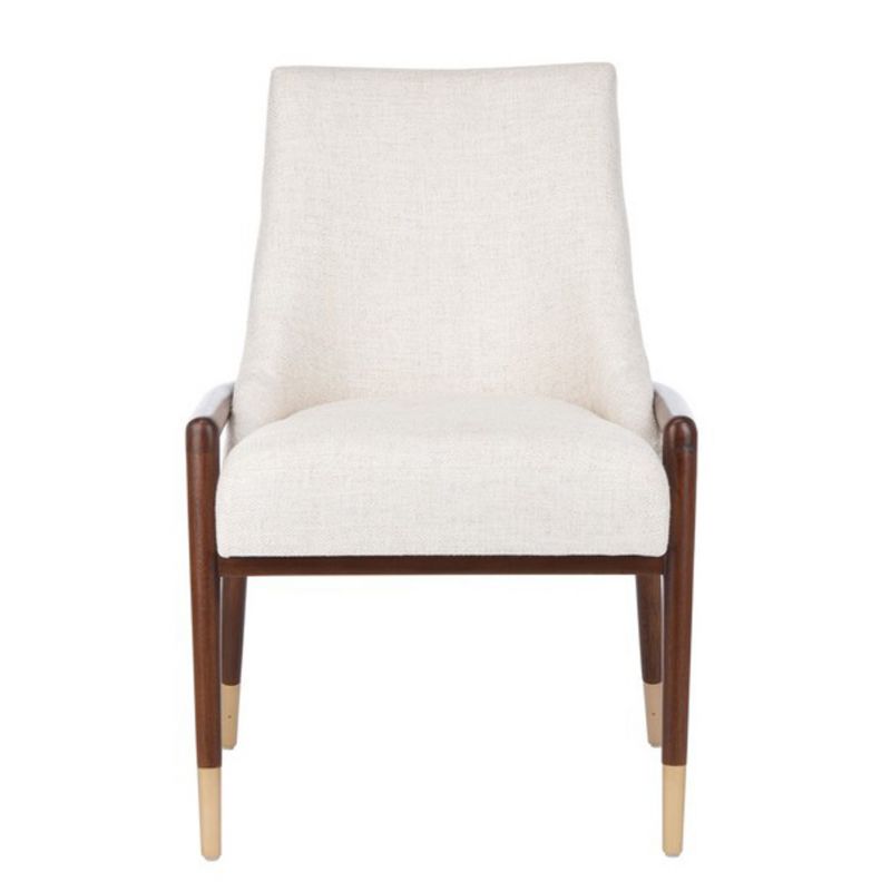 Safavieh - Couture - Brennan Mid-Century Chair - Cream - SFV9019A