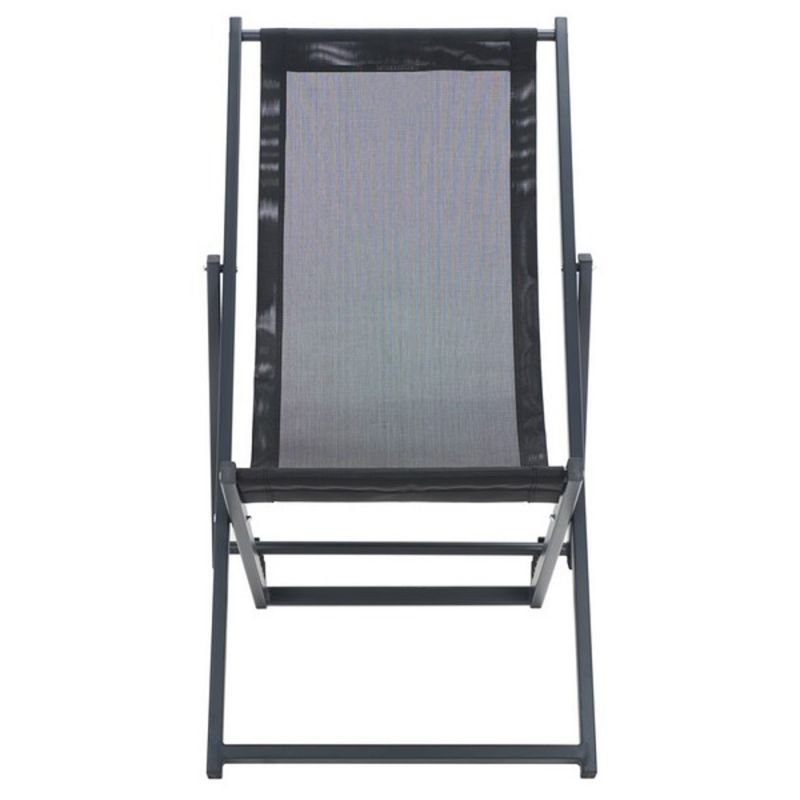Safavieh - Breslin Set Of 2 Sling Chairs - Black - Black  (Set of 2) - PAT9040C-SET2