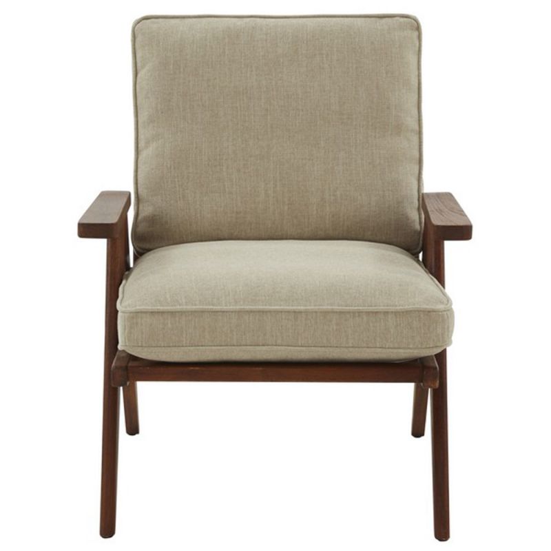 Safavieh - Couture - Calita Scandinavian Accent Chair - Beige - Light Brown - SFV5066A