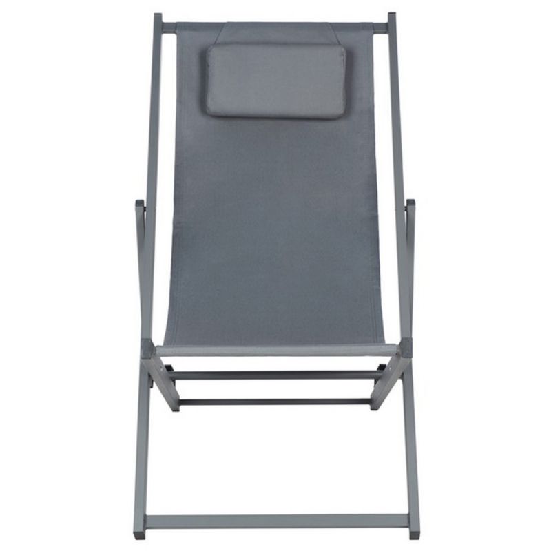 Safavieh - Camlin Set Of 2 Sling Chairs - Grey - Grey  (Set of 2) - PAT9039B-SET2