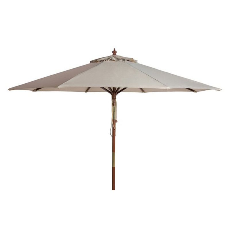 Safavieh - Cannes 11Ft Wood Umbrella - Beige - PAT8109A