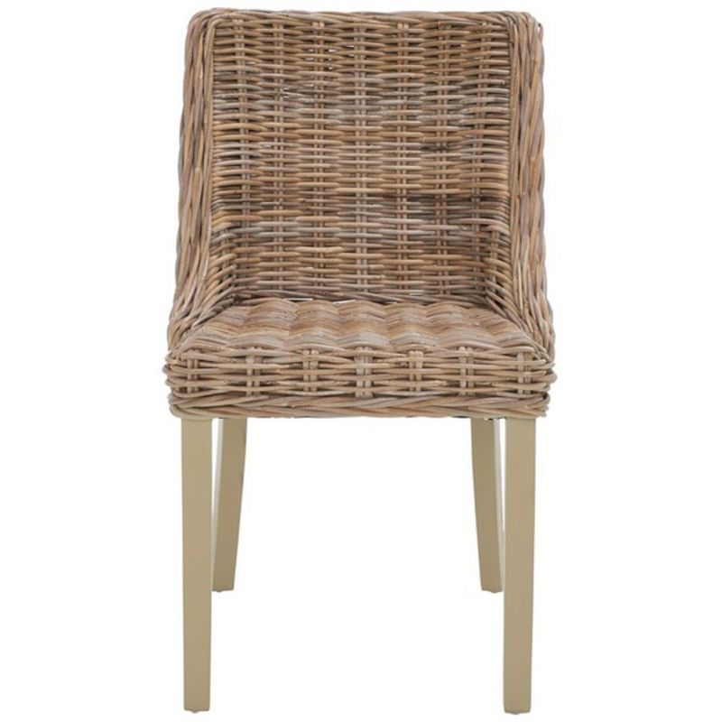 Safavieh - Caprice Dining Chair - Grey  (Set of 2) - SEA7005A-SET2