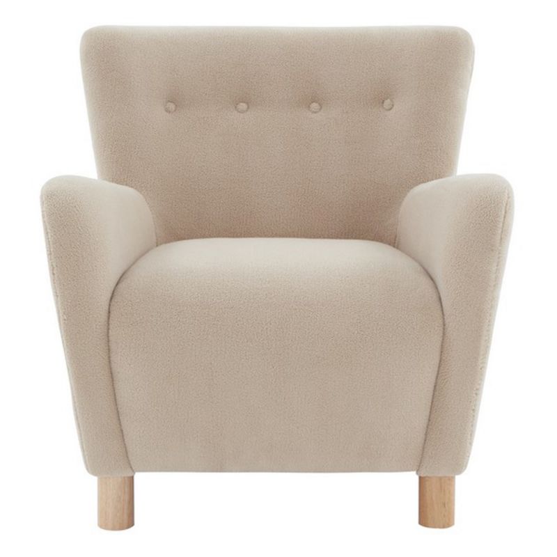Safavieh - Couture - Carey Faux Shearling Chair - Tan - SFV4794B