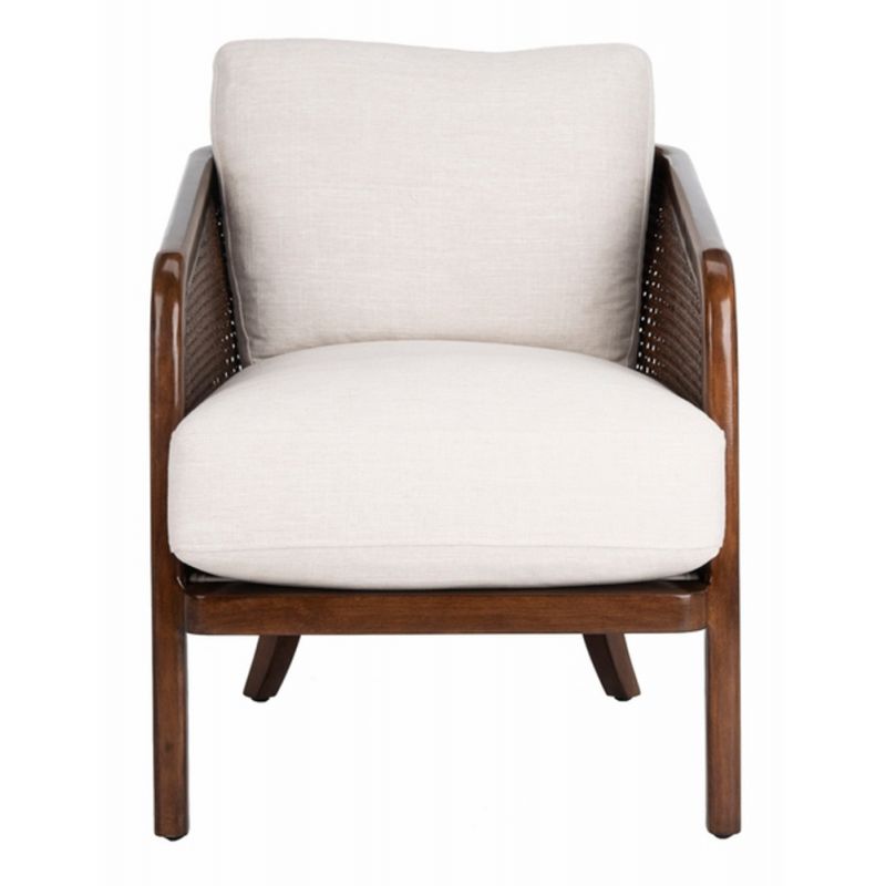 Safavieh - Couture - Caruso Barrel Back Chair - Oatmeal - KNT4101B