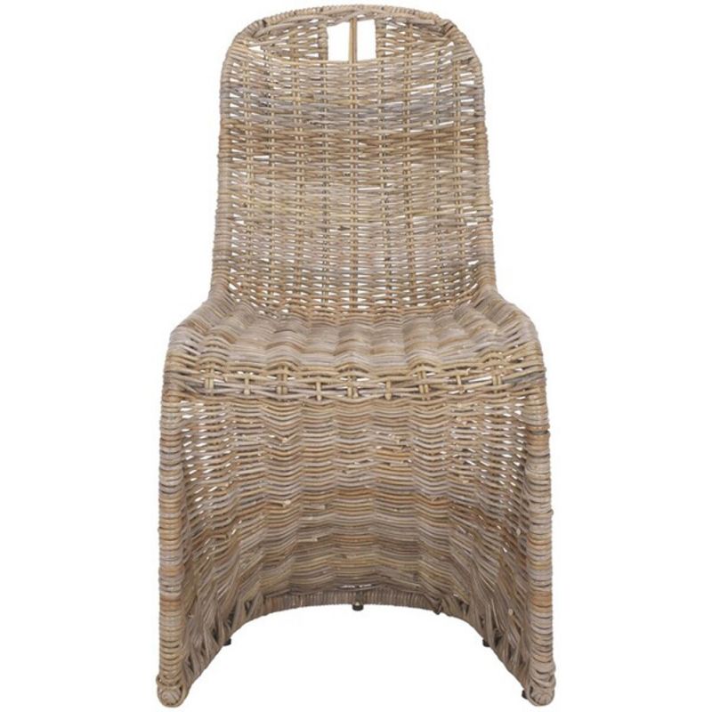 Safavieh - Cilombo Dining Chair - Grey  (Set of 2) - SEA7007A-SET2