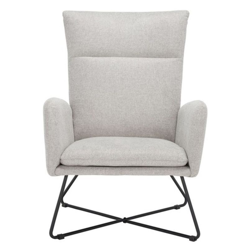 Safavieh - Coleman Arm Chair - Light Grey - ACH5106A