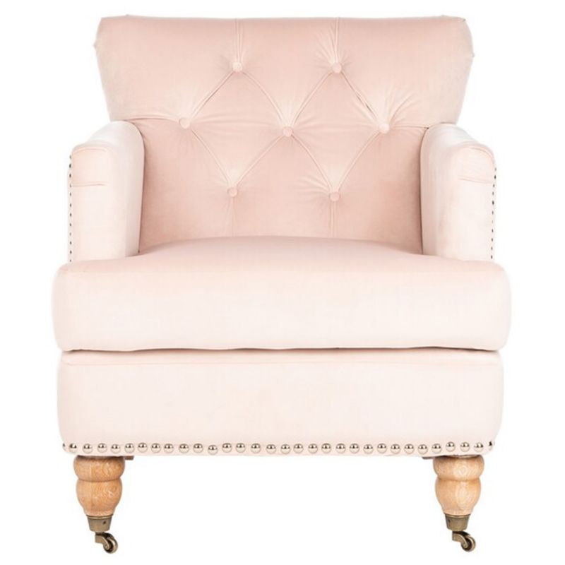 Safavieh - Colin Chair - Blush - White Washed - HUD8212L
