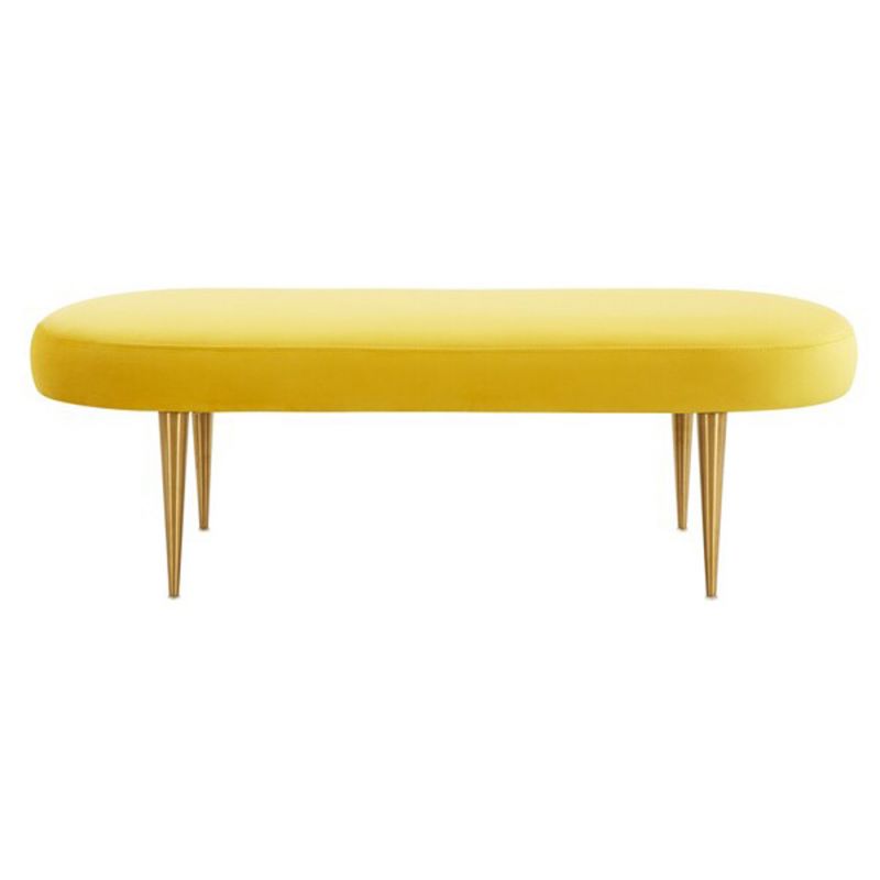 Safavieh - Couture - Corinne Oval Bench - Marigold - SFV4704E