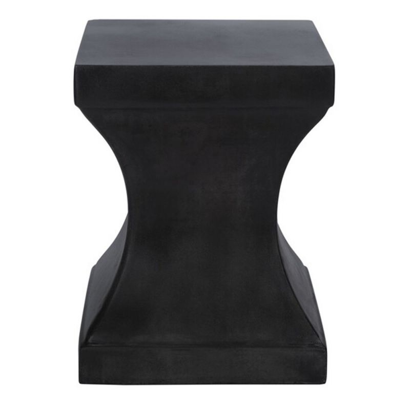Safavieh - Curby In/Outdoor Accent Stool - Black - VNN1002C