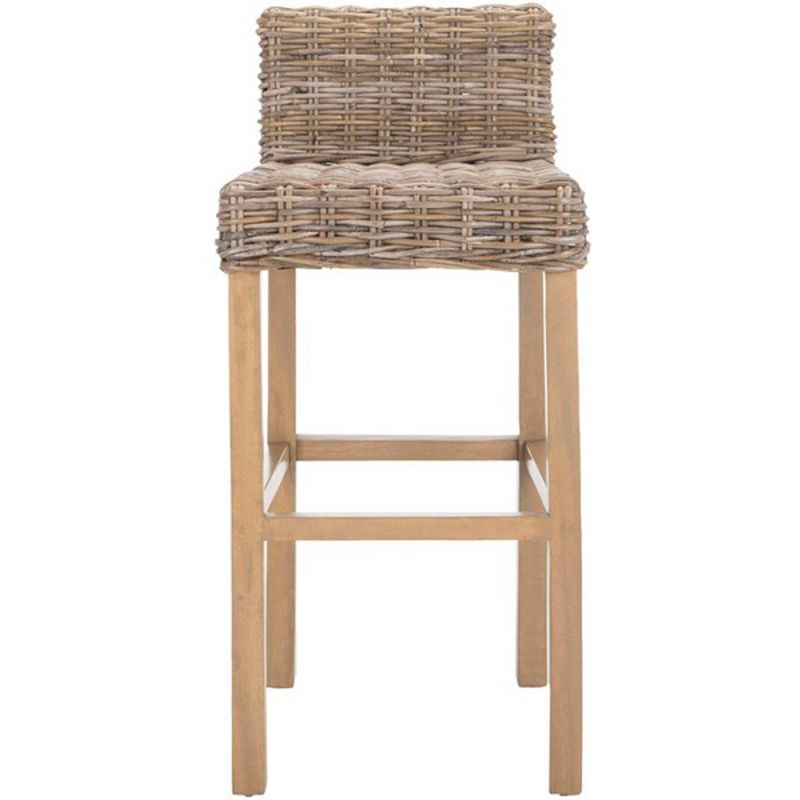 Safavieh - Cypress Barstool - Natural Unfinished - Taupe - FOX6502B
