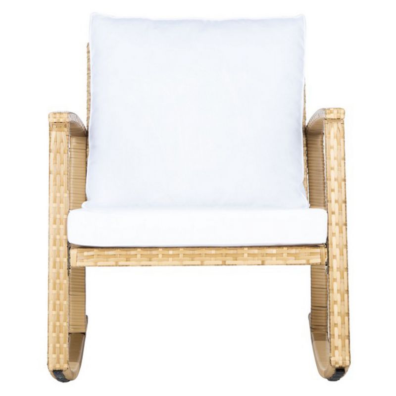 Safavieh - Daire Rocking Chair - Natural - White - PAT7721D