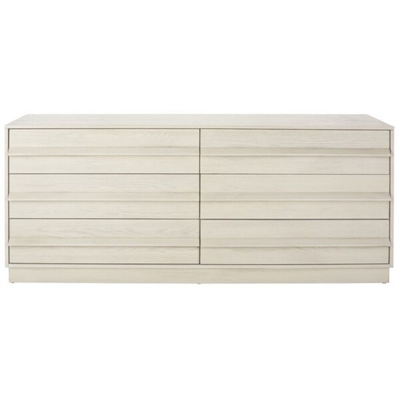 Safavieh - Couture - Deirdra 6 Drawer Wood Dresser - White Washed - SFV2139A