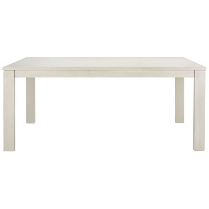 Safavieh - Couture - Deirdra Wood Rect Dining Table - White Washed - SFV2137A