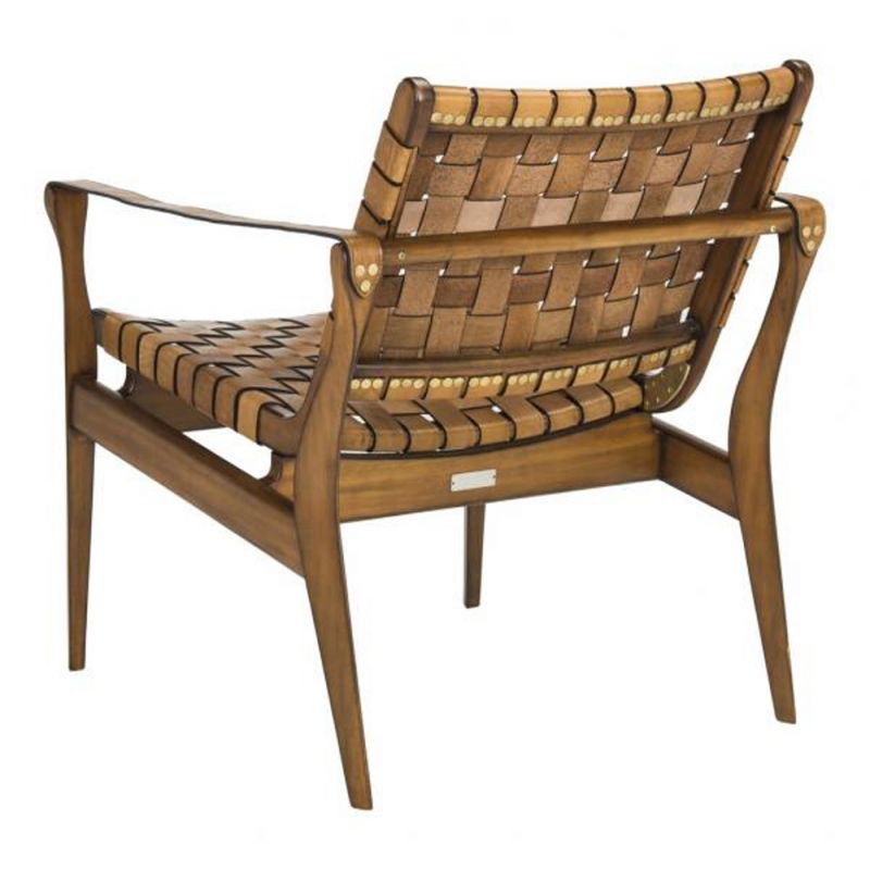 Safavieh - Dilan Safari Chair - Light Brown - Brown - SFV9005B