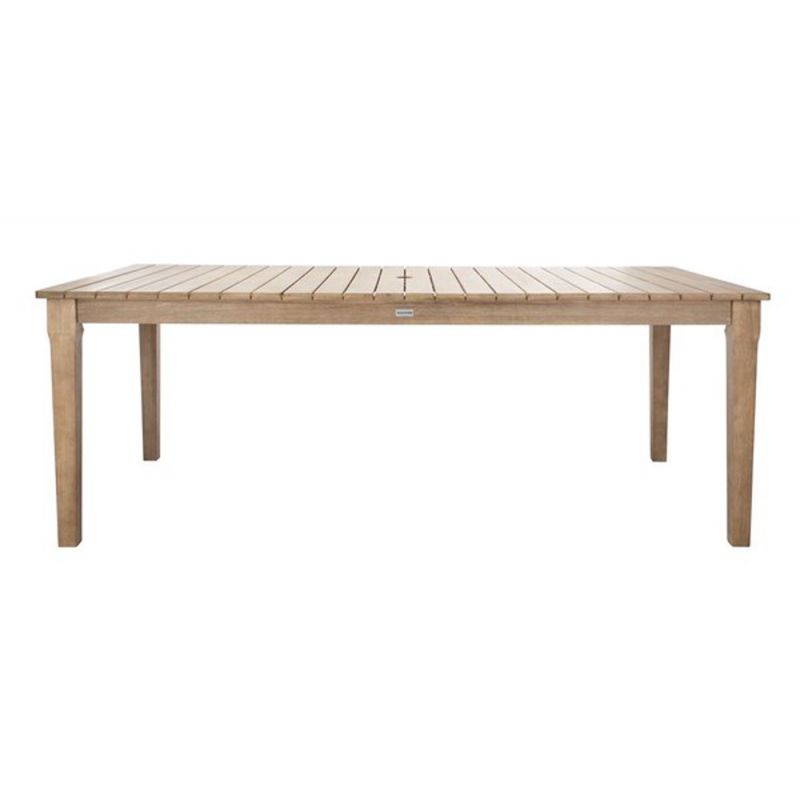 Safavieh - Couture - Dominica Outdoor Dining Table - Natural - CPT1017A