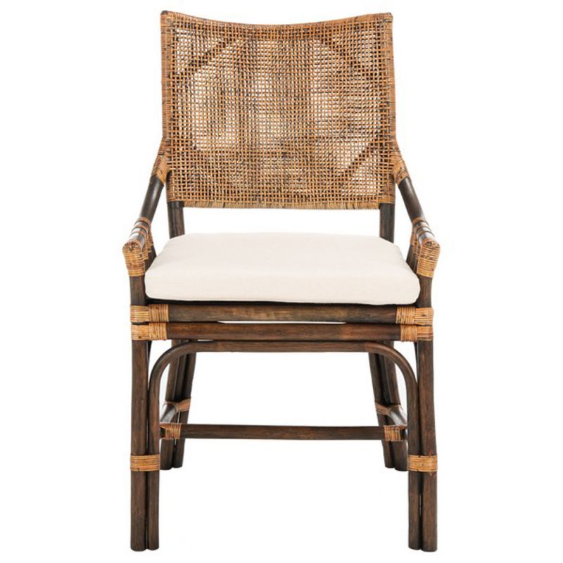 Safavieh - Donatella Chair - Brown - Black - SEA4012B