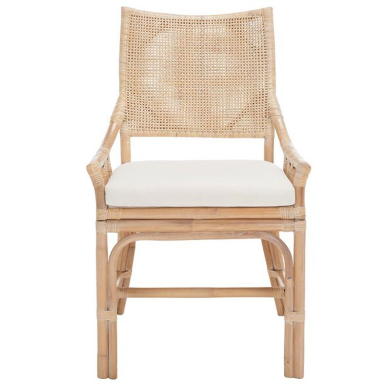 Safavieh - Donatella Chair - Natural - White Washed - SEA4012A