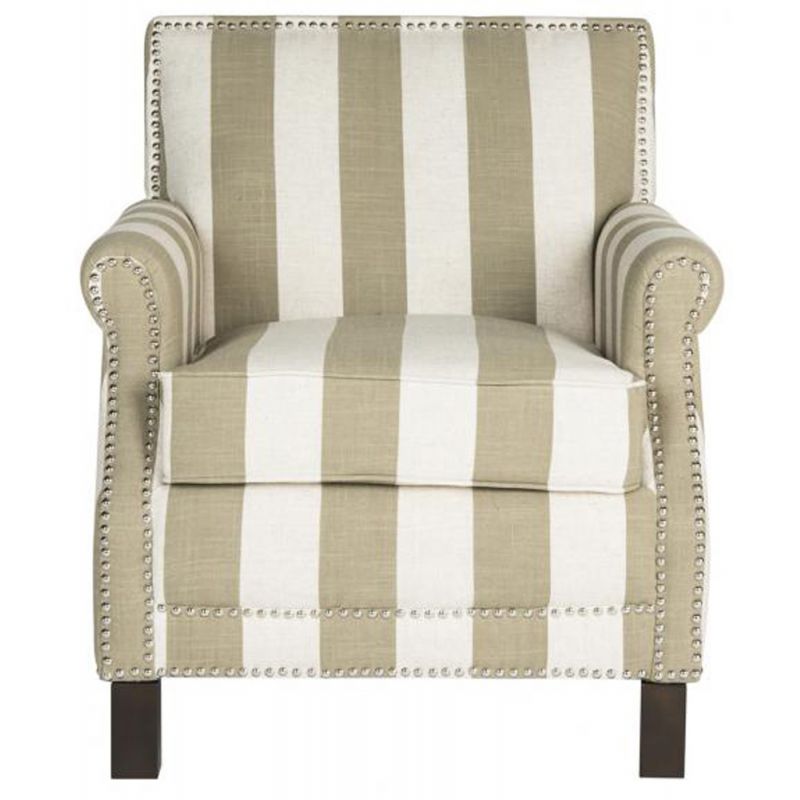 Safavieh - Easton Club Chair - Olive - White - MCR4572K