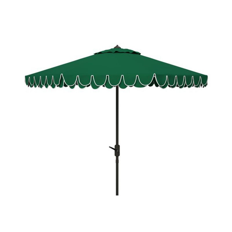 Safavieh - Elegant Valance 9Ft Umbrella - Hunter Green - PAT8006H