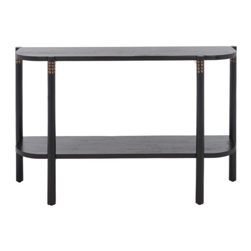 Safavieh - Errington Console Table - Black - Natural - CNS9000A