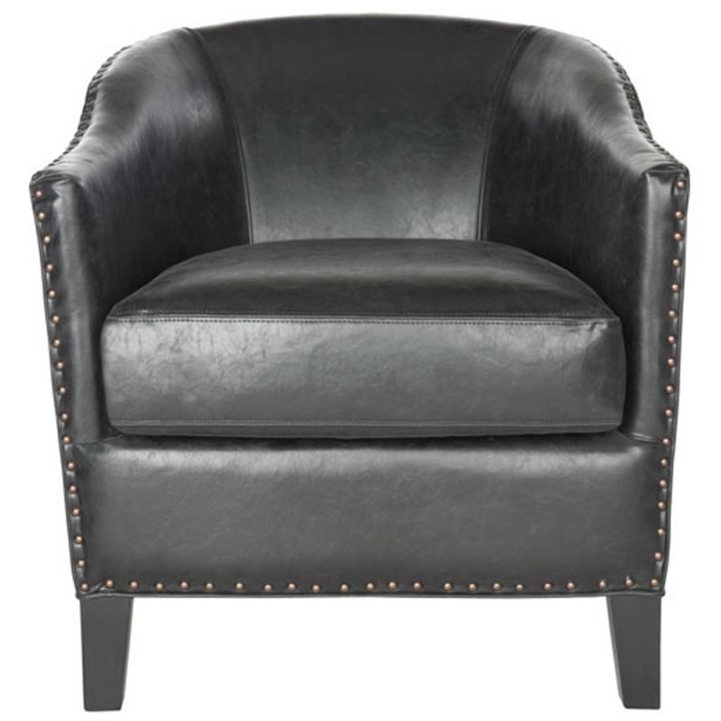 Safavieh - Evander Club Chair - Antique Black - MCR4732A