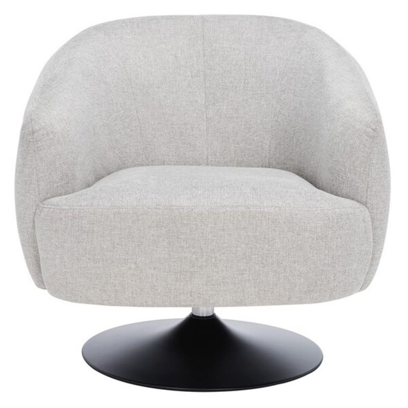 Safavieh - Ezro Upholstered Accent Chair - Light Grey - ACH5105B