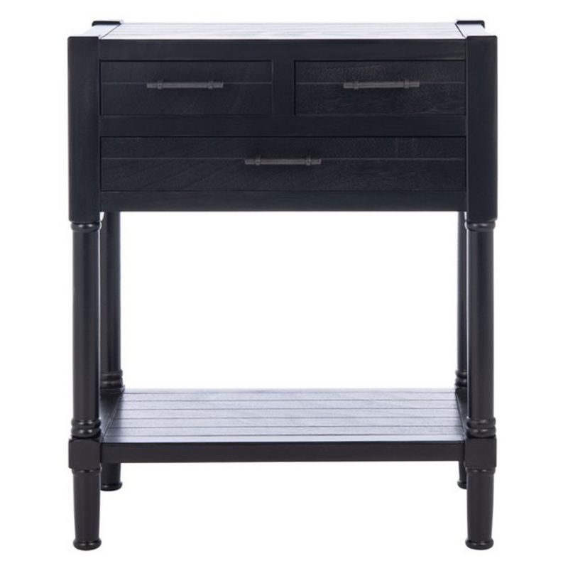 Safavieh - Filbert 3Drw Console Table - Black - CNS5717B