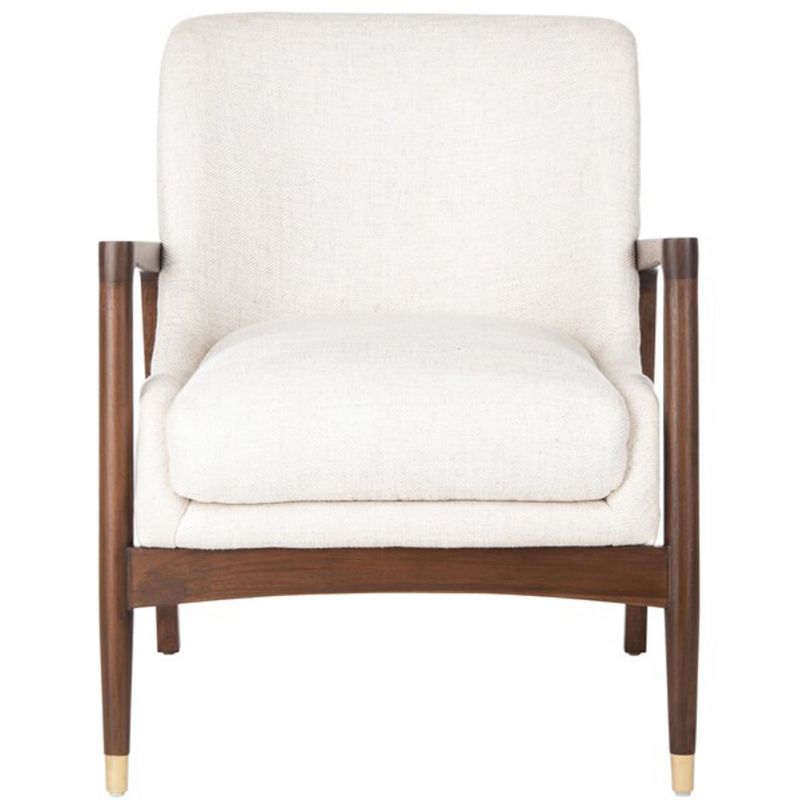 Safavieh - Couture - Flannery Mid-Century Chair - Cream - SFV9016A