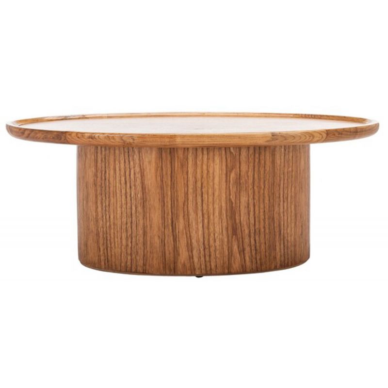 Safavieh - Flyte Oval Coffee Table - Natural - COF6602A