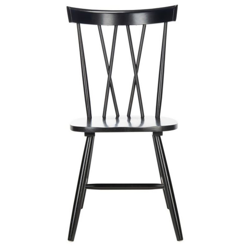 Safavieh - Friar Dining Chair - Black  (Set of 2) - DCH1401A-SET2