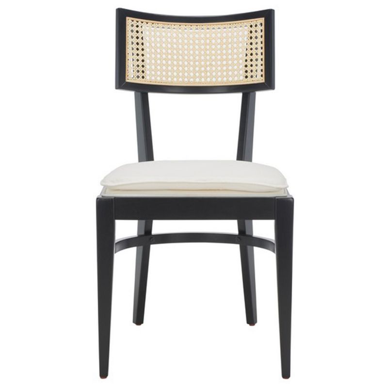 Safavieh - Galway Cane Dining Chair - Black - Natural - DCH1007B