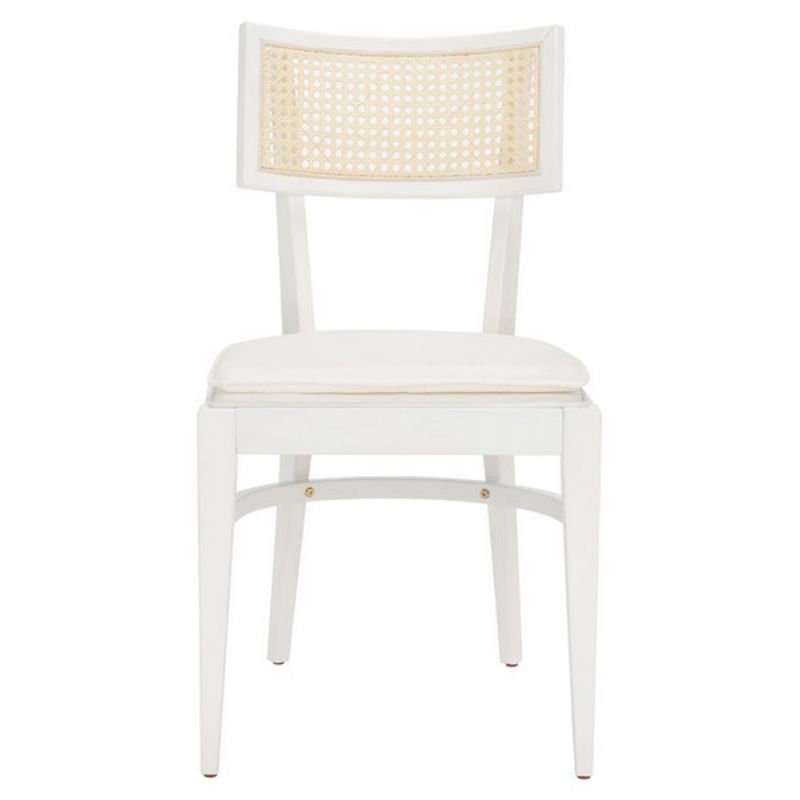 Safavieh - Galway Cane Dining Chair - White - Natural - DCH1007C