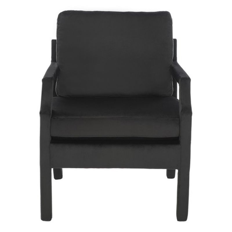 Safavieh - Genoa Upholstered Arm Chair - Black - ACH4510A