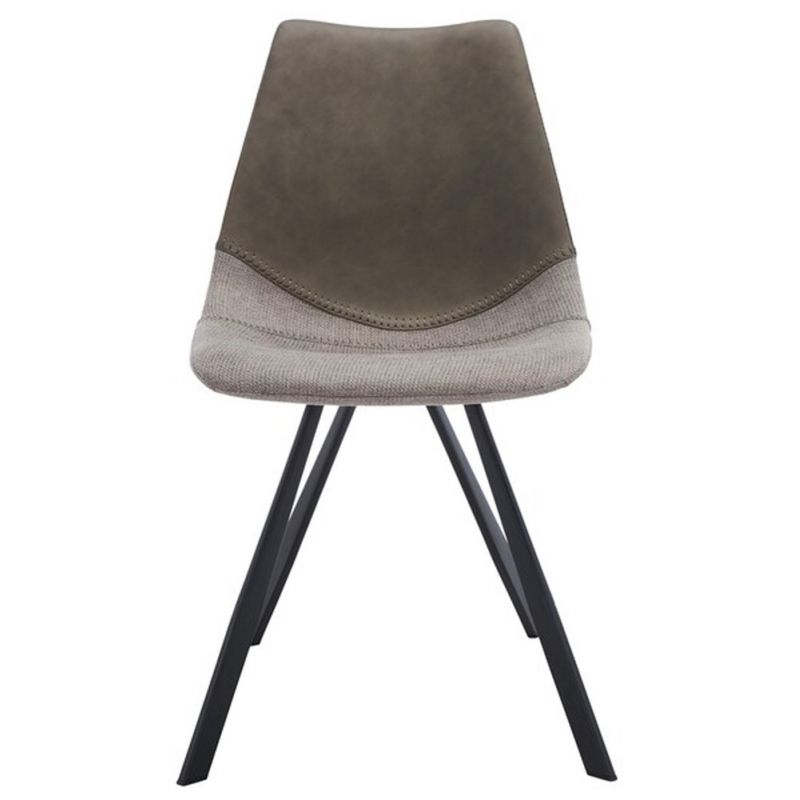 Safavieh - Greer Dining Chair - Grey  (Set of 2) - DCH3008B-SET2