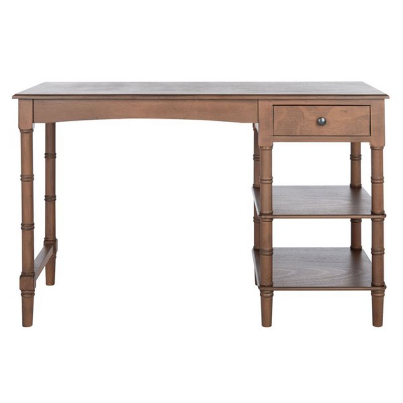 Safavieh - Henric 1 Drawer 2 Shelf Desk - Brown - DSK5712B