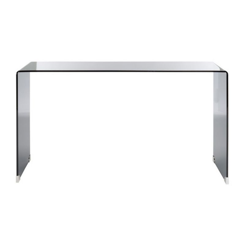 Safavieh - Huck Tempered Glass Console - Clear - Grey - CNS7301A