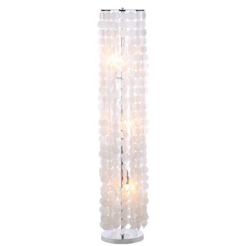 Safavieh - Illumina Capiz Floor Lamp - White - LIT4483A