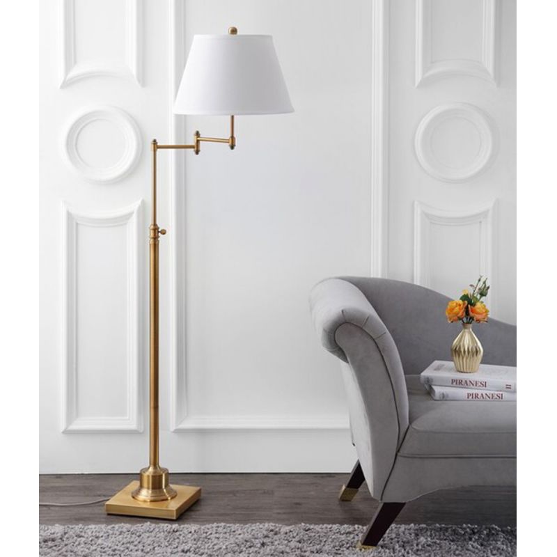 Safavieh - Ingram Swing Floor Lamp - Brass - LIT4301A