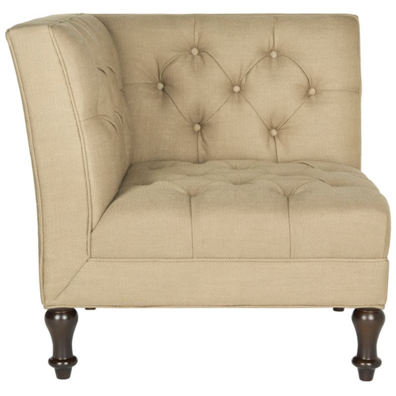 Safavieh - Jack Corner Chair - Antique Gold - MCR4643C