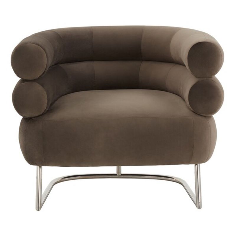 Safavieh - Couture - Jacobson Modern Accent Chair - Dark Brown - SFV4796A