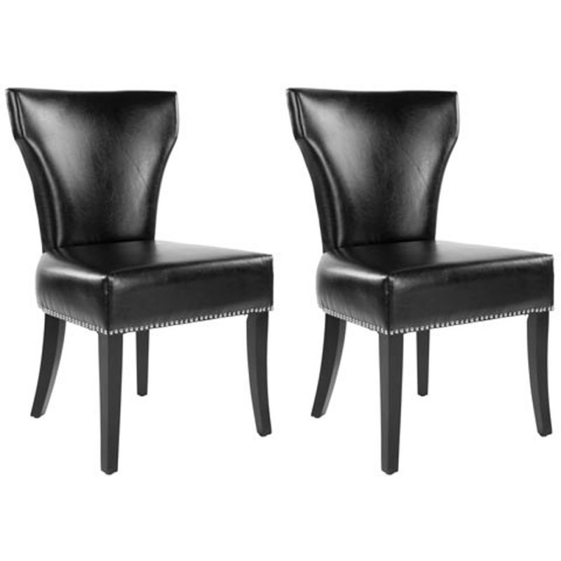 Safavieh - Jappic Side Chair - Black  (Set of 2) - MCR4706C-SET2