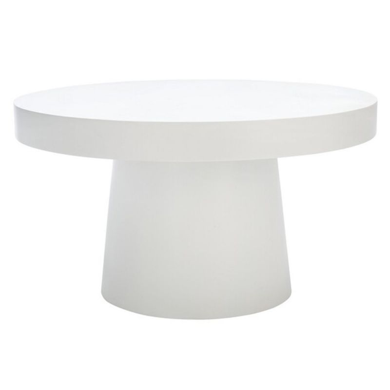 Safavieh - Jaria Faux Concrete Coffee Table - White - COF3000A