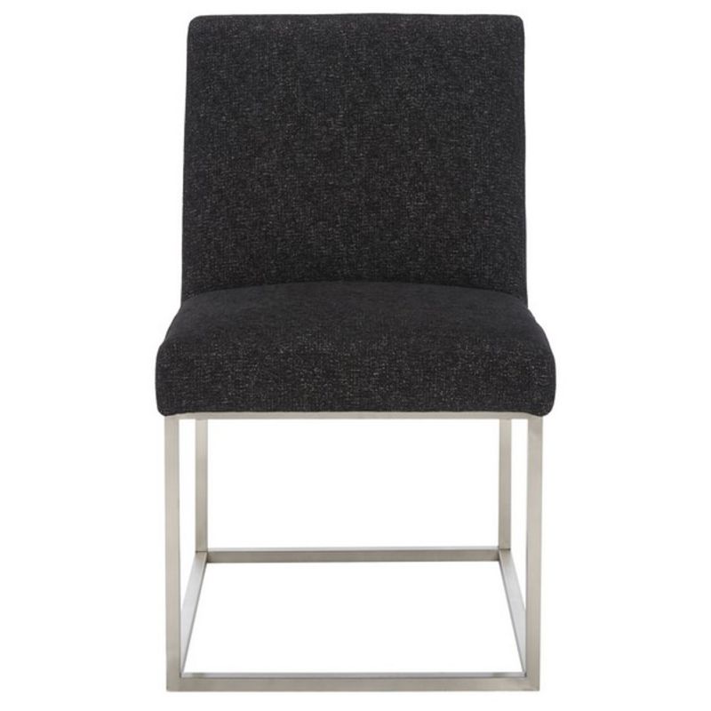 Safavieh - Couture - Jenette Dining Chair - Black - Silver - KNT7042H