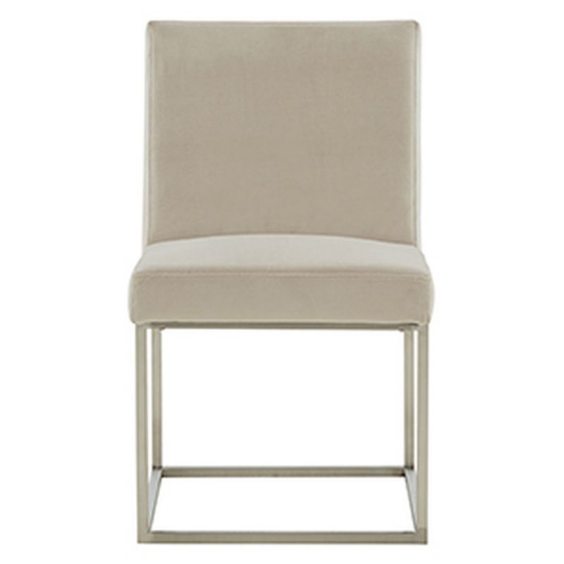 Safavieh - Couture - Jenette Dining Chair - Taupe - Silver - KNT7042F