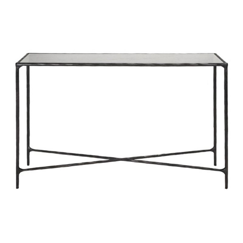 Safavieh - Couture - Jessa Rectangle Console Table - Black - White - SFV9502D