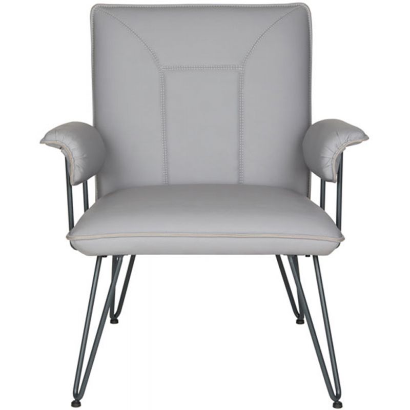 Safavieh - Johannes Arm Chair - Grey - FOX1700B
